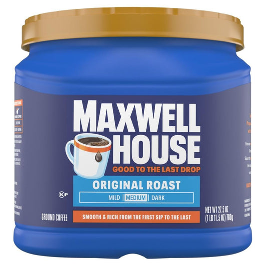 Maxwell House 27.5oz Ground Coffee Medium Original Roast